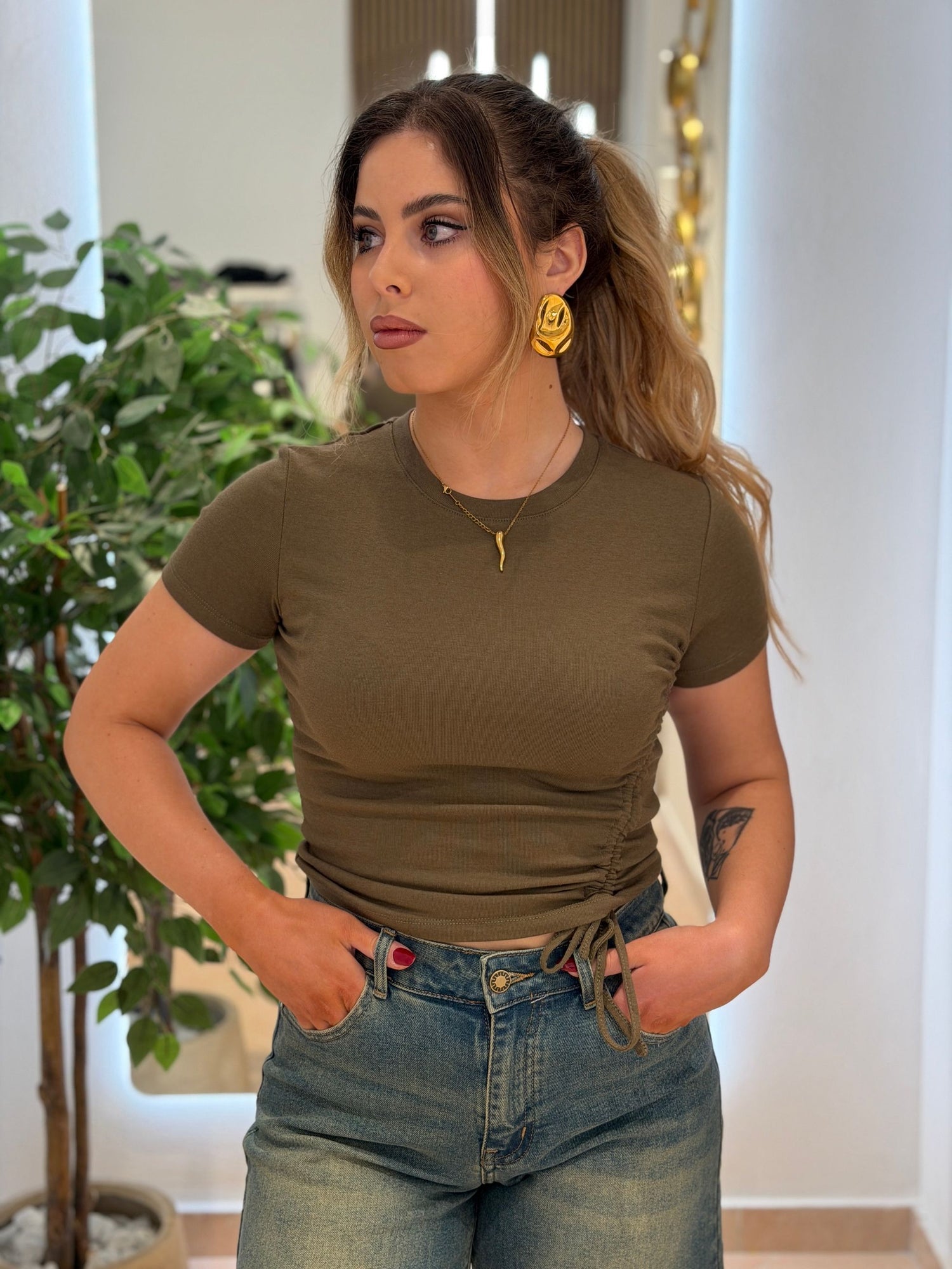 T-Shirt Arricciata