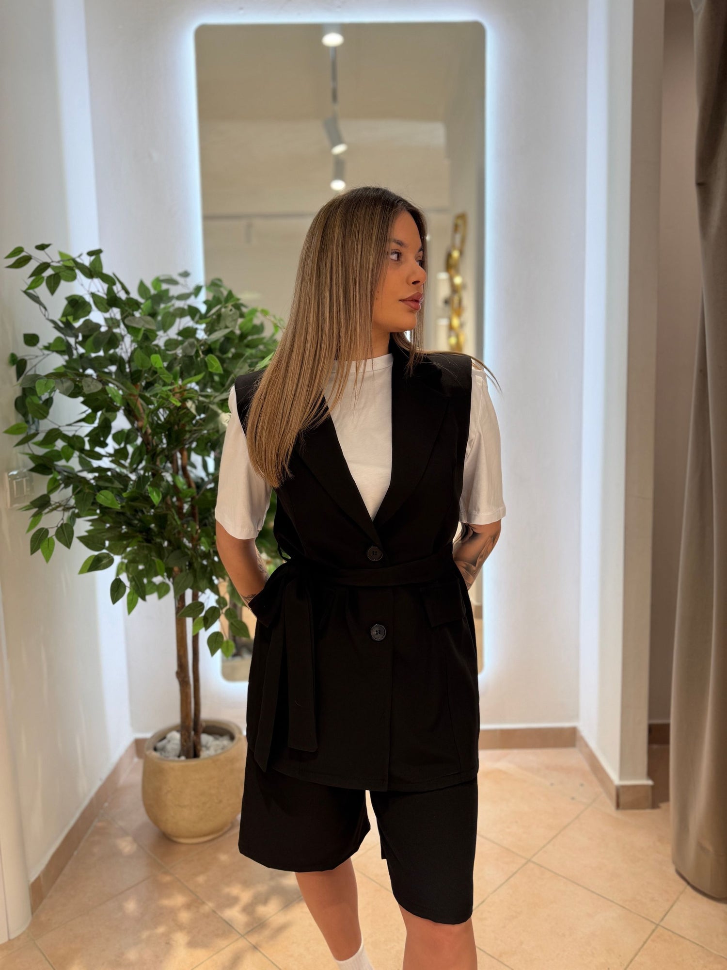 Coordinato con gilet