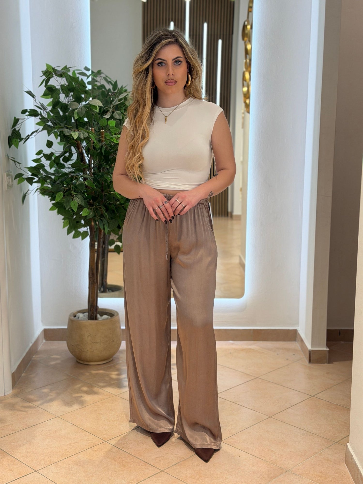 Pantalone Satin