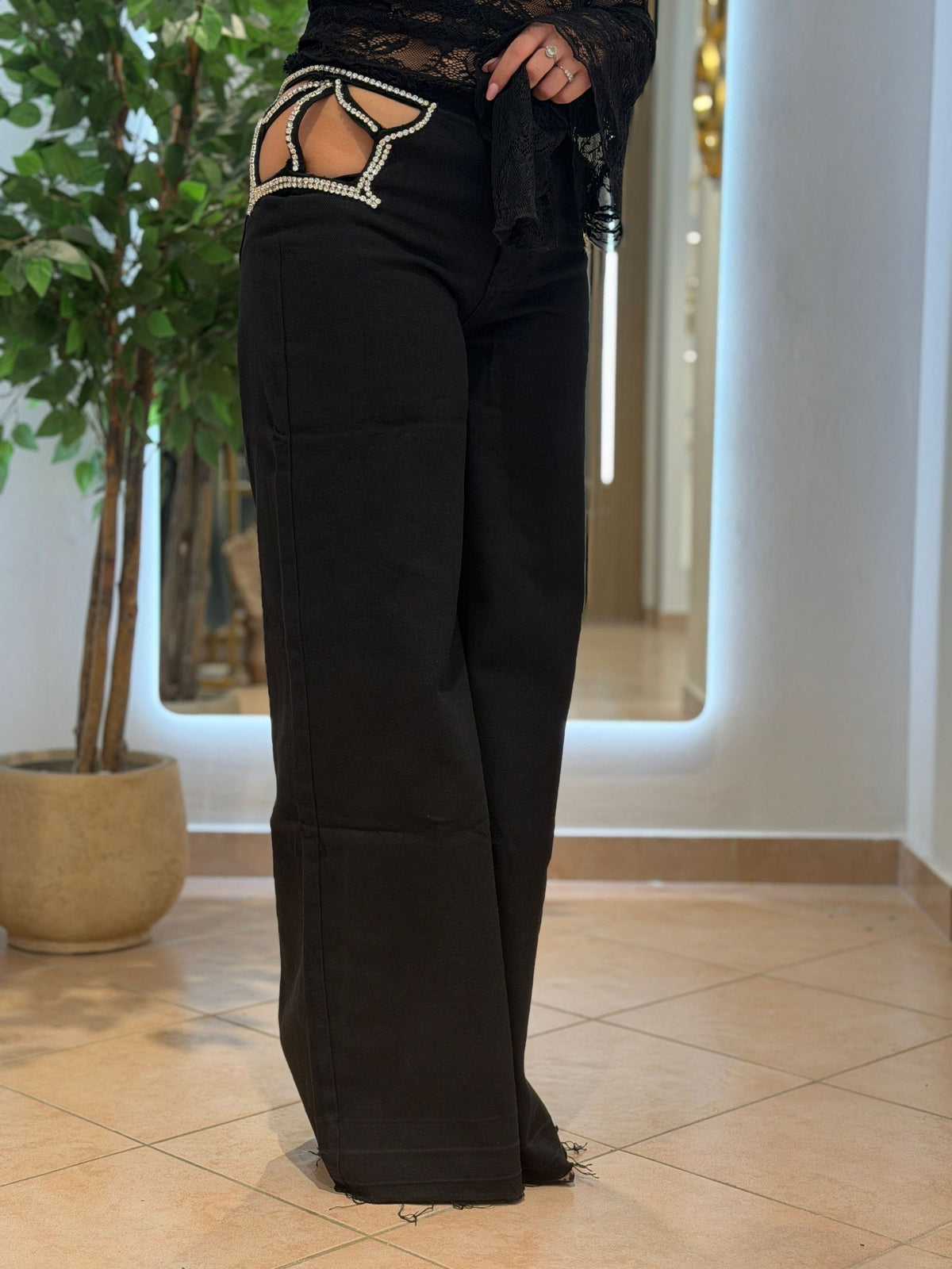 Denim nero stella